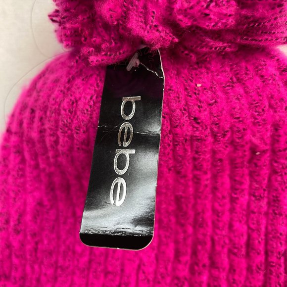 NWT Bebe knit beanie/hat main image 4